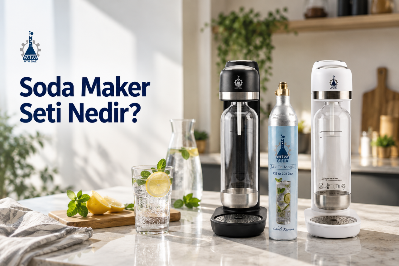 Soda Maker Set Nedir? Tek Tüplü mü, Yedek Tüplü mü Alınmalı?