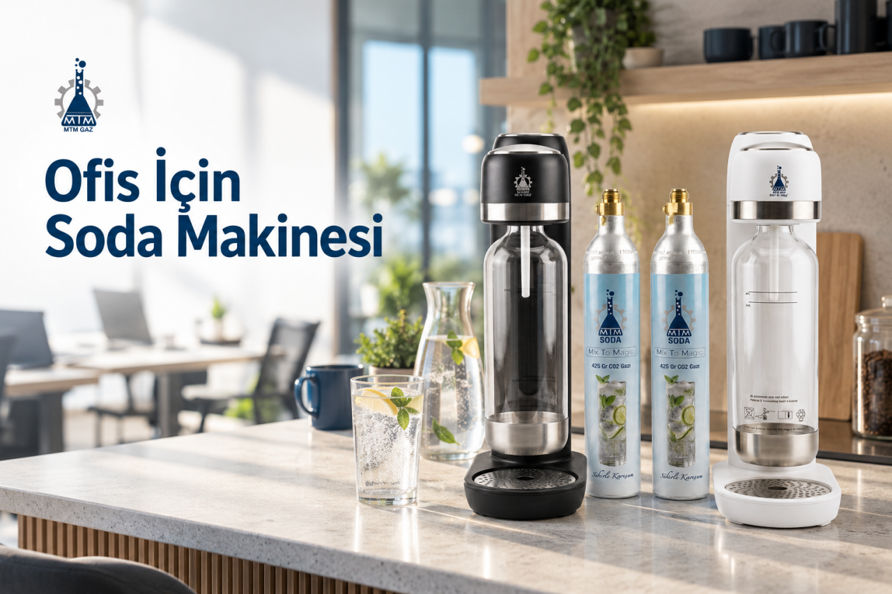 Ofis İçin Soda Makinesi: Kaç Kişiye Kaç Tüp Gerekir?