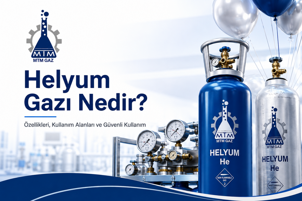 Helyum Gazı Nedir? Özellikleri, Kullanım Alanları ve Güvenli Kullanım