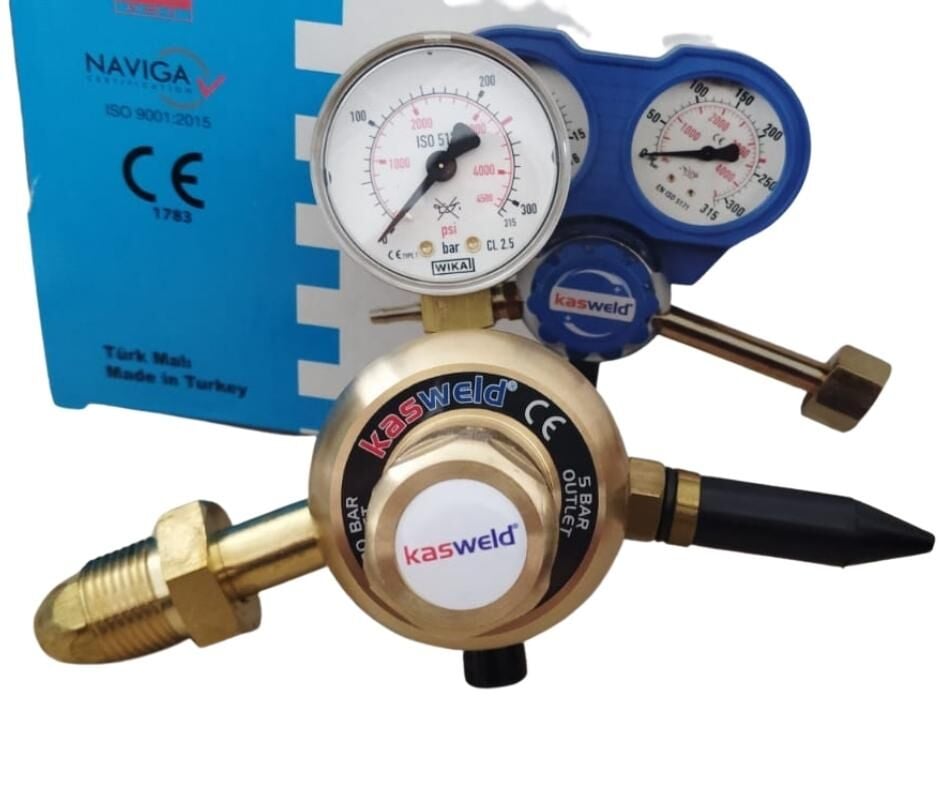 HELYUM SET 50 LT (REGÜLATÖR+ÇELİK TÜP)
