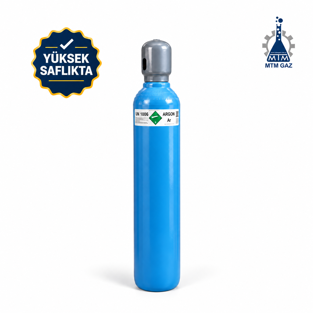 YÜKSEK SAFLIKTA ARGON 10 LT