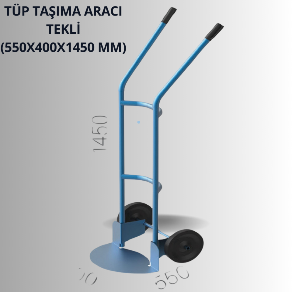 TEKLİ TÜP TAŞIMA ARABASI 50 LT