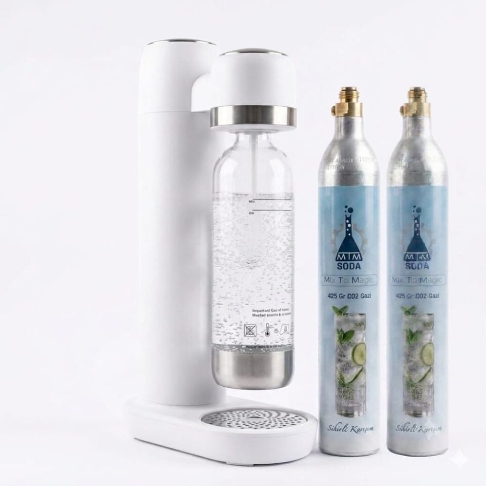 MTM SODA MAKER SET- 2 ADET YEDEK TÜPLÜ