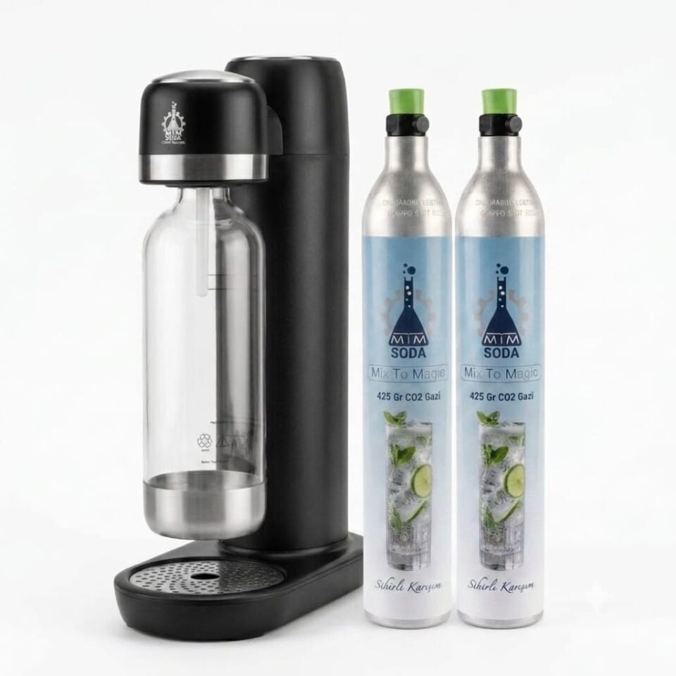 MTM SODA MAKER SET- 2 ADET YEDEK TÜPLÜ